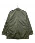 theory (セオリー) ミリタリーナイロンジャケット オリーブ サイズ:S：4000円