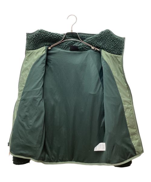 NIKE（ナイキ）NIKE (ナイキ) ボアフリース キルティングジャケット グリーン サイズ:Mの古着・服飾アイテム