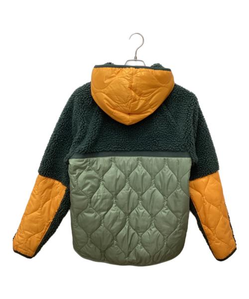 NIKE（ナイキ）NIKE (ナイキ) ボアフリース キルティングジャケット グリーン サイズ:Mの古着・服飾アイテム