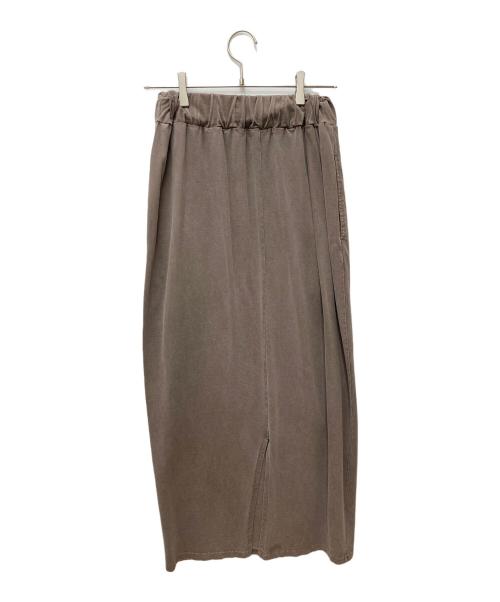 R JUBILEE（アールジュビリー）R JUBILEE (アールジュビリー) カットソーIラインスカート RJ2209 9065EC ブラウン サイズ:40の古着・服飾アイテム