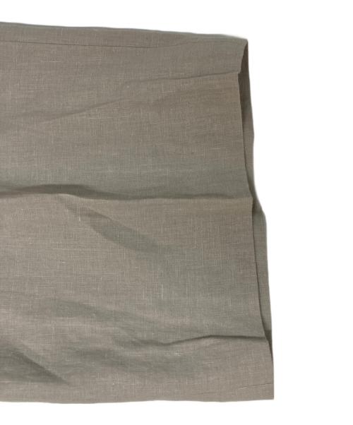 haunt（ハウント）haunt (ハウント) リネンワイドパンツ ライトグレー サイズ:38の古着・服飾アイテム