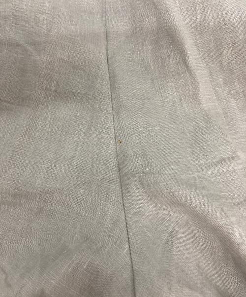 haunt（ハウント）haunt (ハウント) リネンワイドパンツ ライトグレー サイズ:38の古着・服飾アイテム