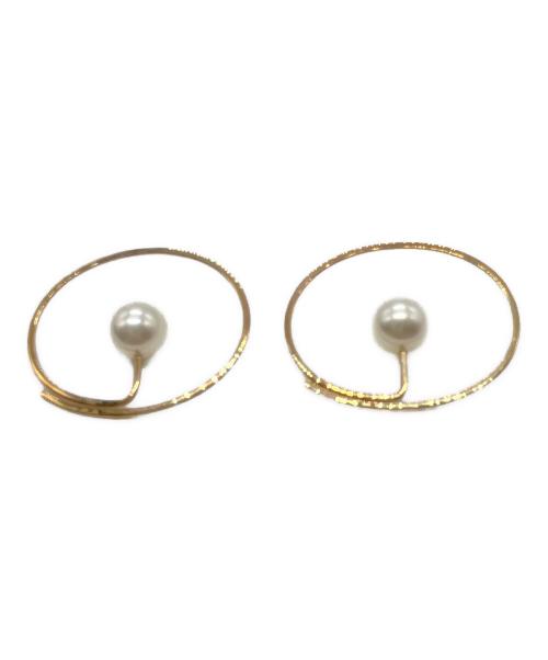 hirotaka（ヒロタカ）hirotaka (ヒロタカ) アコヤパール フローティング ピアスの古着・服飾アイテム