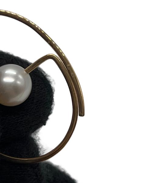 hirotaka（ヒロタカ）hirotaka (ヒロタカ) アコヤパール フローティング ピアスの古着・服飾アイテム