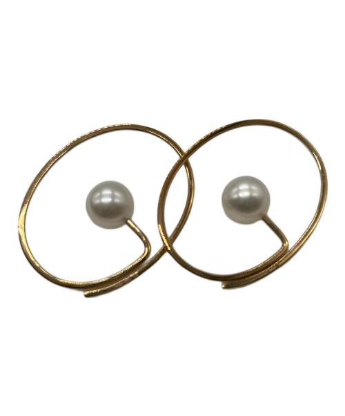 hirotaka（ヒロタカ）hirotaka (ヒロタカ) アコヤパール フローティング ピアスの古着・服飾アイテム