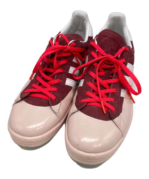adidas（アディダス）adidas (アディダス) Cali DeWitt (カリ・デウィット) Campus 80's ピンク×ボルドー サイズ:28.5cmの古着・服飾アイテム