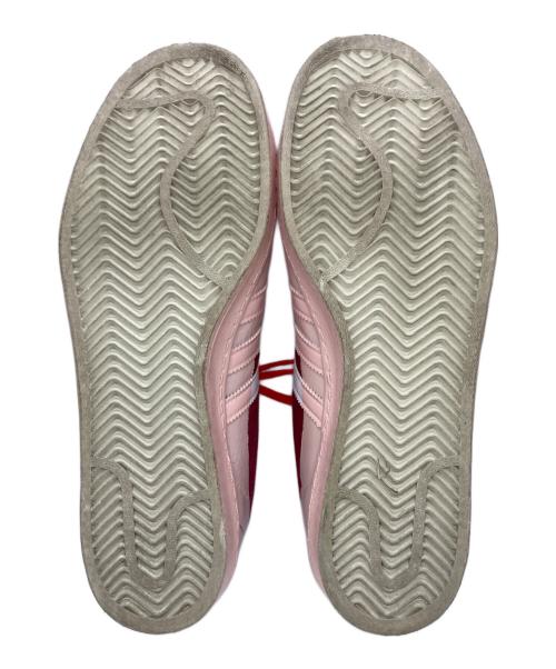 adidas（アディダス）adidas (アディダス) Cali DeWitt (カリ・デウィット) Campus 80's ピンク×ボルドー サイズ:28.5cmの古着・服飾アイテム