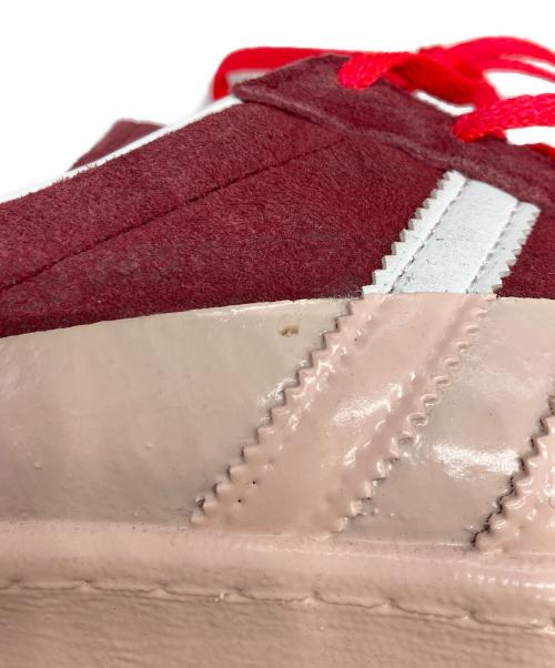 adidas（アディダス）adidas (アディダス) Cali DeWitt (カリ・デウィット) Campus 80's ピンク×ボルドー サイズ:28.5cmの古着・服飾アイテム