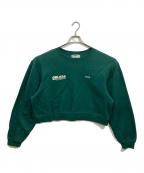 Obladaオブラダ）の古着「リメイクスウェット」｜グリーン