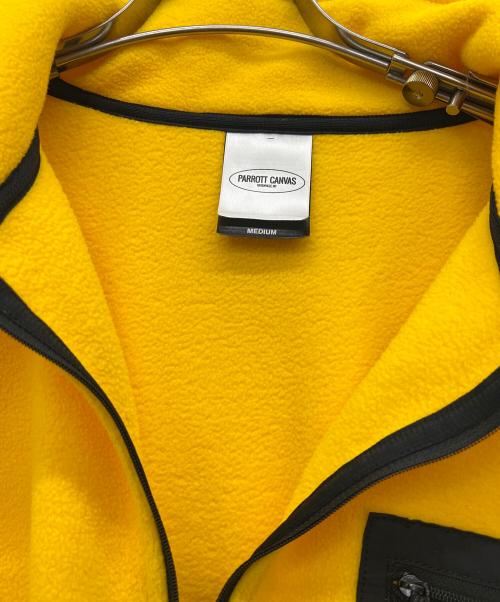 Parrott Canvas（パロットキャンバス）Parrott Canvas (パロットキャンバス) FLEECE HALF ZIP PULLOVER イエロー サイズ:Mの古着・服飾アイテム