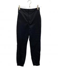 THIRD MAGAZINE（サードマガジン）の古着「ナイロンジョガーパンツ」｜ブラック