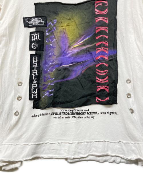 DIESEL（ディーゼル）DIESEL (ディーゼル) リメイクTシャツ ホワイト サイズ:Sの古着・服飾アイテム