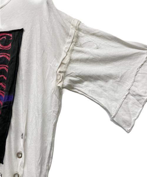 DIESEL（ディーゼル）DIESEL (ディーゼル) リメイクTシャツ ホワイト サイズ:Sの古着・服飾アイテム