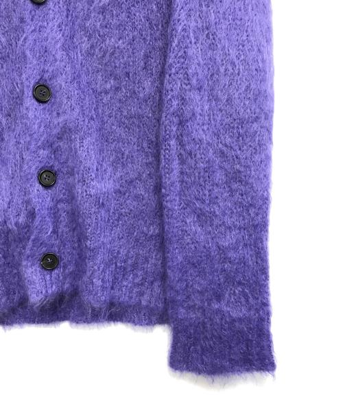 MARNI（マルニ）MARNI (マルニ) FUZZY WUZZY モヘアカーディガン パープル サイズ:48の古着・服飾アイテム