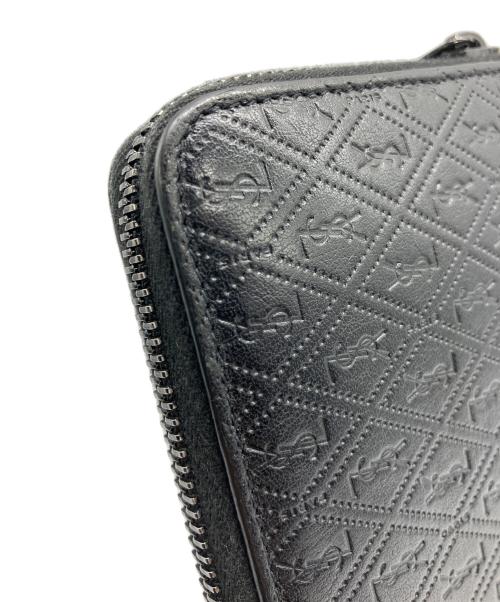 Saint Laurent Paris（サンローランパリ）Saint Laurent Paris (サンローランパリ) 長財布　 ル・モノグラム カサンドラ ブラックの古着・服飾アイテム