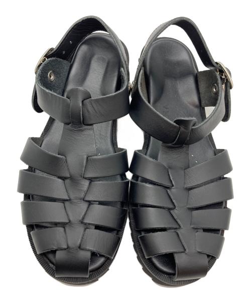GLENFIELD（グレンフィールド）GLENFIELD (グレンフィールド) シャークソールグルカサンダル ブラック サイズ:SIZE Sの古着・服飾アイテム