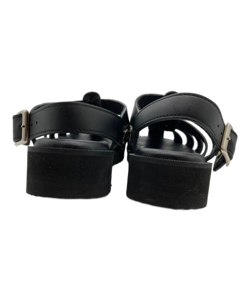 GLENFIELD（グレンフィールド）GLENFIELD (グレンフィールド) シャークソールグルカサンダル ブラック サイズ:SIZE Sの古着・服飾アイテム