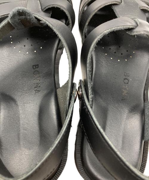 GLENFIELD（グレンフィールド）GLENFIELD (グレンフィールド) シャークソールグルカサンダル ブラック サイズ:SIZE Sの古着・服飾アイテム