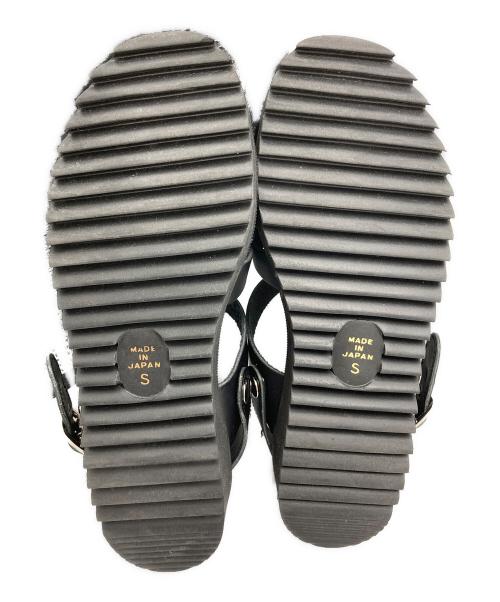 GLENFIELD（グレンフィールド）GLENFIELD (グレンフィールド) シャークソールグルカサンダル ブラック サイズ:SIZE Sの古着・服飾アイテム