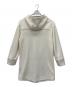 CABAN (キャバン) コットンカシミアフーデッドコート ホワイト サイズ:M：14000円