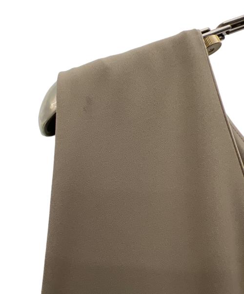 icB（アイシービー）icB (アイシービー) ライトダブルクロス ジャンパースカート ワンピース ベージュ サイズ:Mの古着・服飾アイテム