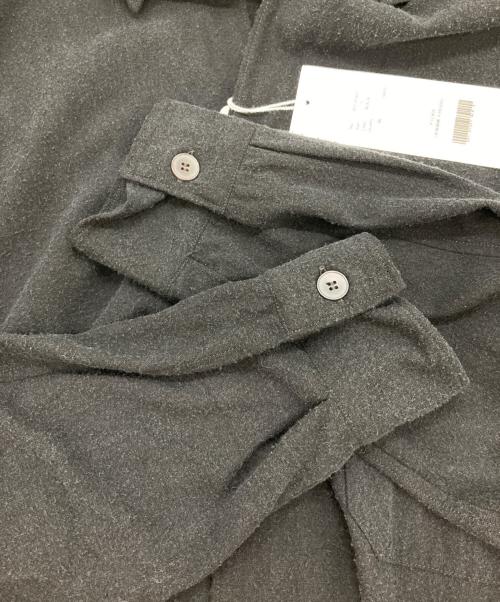 COMOLI（コモリ）COMOLI (コモリ) シルクノイルシャツジャケット ブラック サイズ:3 未使用品の古着・服飾アイテム