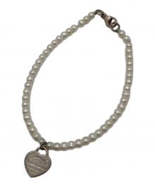 TIFFANY & Co.（ティファニー）の古着「リターントゥ ブレスレット」｜ホワイト×シルバー