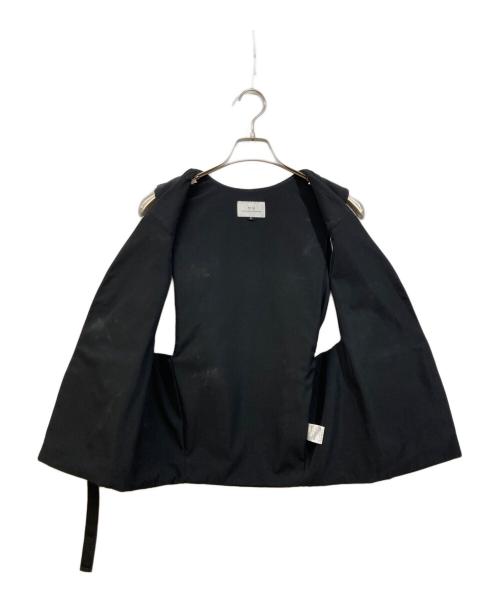 mb（エムビー）mb (エムビー) ユーティリティーベスト ブラック サイズ:Fの古着・服飾アイテム