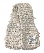 45Rフォーティファイブ・アール）の古着「ローピリングループの手編みマフラー」｜ベージュ