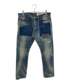 NEIGHBORHOODネイバーフッド）の古着「サベージデニムパンツ」｜インディゴ