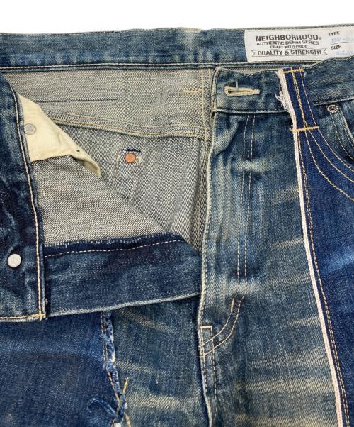 NEIGHBORHOOD（ネイバーフッド）NEIGHBORHOOD (ネイバーフッド) サベージデニムパンツ インディゴ サイズ:XLの古着・服飾アイテム