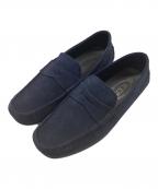 TOD'Sトッズ）の古着「ゴンミーニドライビングシューズ」｜ネイビー