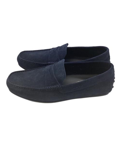 TOD'S（トッズ）TOD'S (トッズ) ゴンミーニドライビングシューズ ネイビー サイズ:5の古着・服飾アイテム