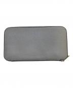 Valextraヴァレクストラ）の古着「ラウンドジップ12カード長財布」｜グレー