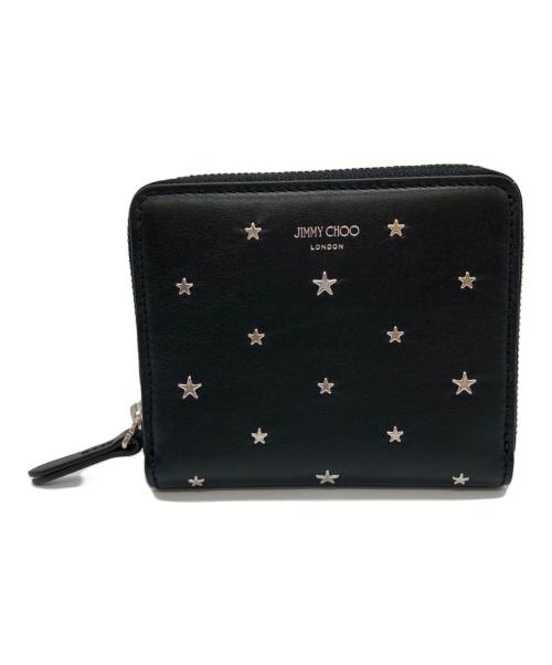 JIMMY CHOO（ジミーチュウ）JIMMY CHOO (ジミーチュウ) コンパクトウォレット ブラック サイズ:-の古着・服飾アイテム