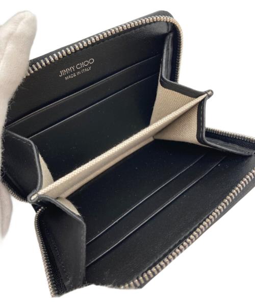 JIMMY CHOO（ジミーチュウ）JIMMY CHOO (ジミーチュウ) コンパクトウォレット ブラック サイズ:-の古着・服飾アイテム