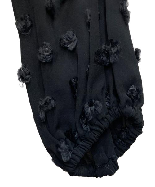 Demi-Luxe Beams（デミルクス ビームス）Demi-Luxe Beams (デミルクス ビームス) ドットジャガードドレス ブラック サイズ:36の古着・服飾アイテム