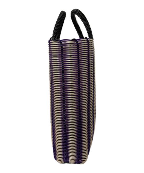 DIMINUTIVO（ディミヌティーボ）DIMINUTIVO (ディミヌティーボ) カゴバッグ パープル サイズ:-の古着・服飾アイテム