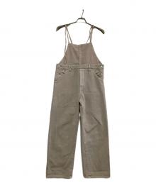 Whim Gazette（ウィムガゼット）の古着「ピグメントダイオールインワン」｜ベージュ