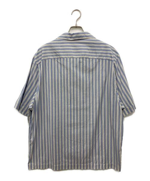 ETRO（エトロ）ETRO (エトロ) 半袖シャツ ブルー×ホワイト サイズ:Mの古着・服飾アイテム