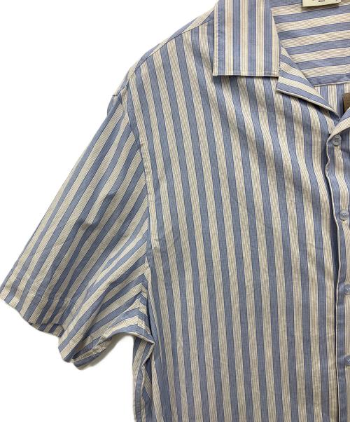 ETRO（エトロ）ETRO (エトロ) 半袖シャツ ブルー×ホワイト サイズ:Mの古着・服飾アイテム