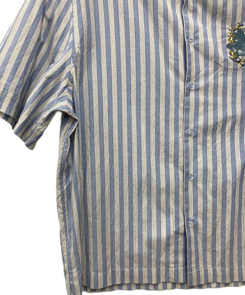 ETRO（エトロ）ETRO (エトロ) 半袖シャツ ブルー×ホワイト サイズ:Mの古着・服飾アイテム