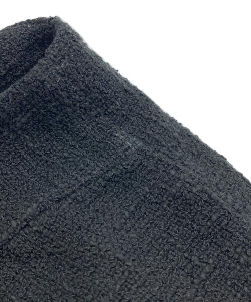 EVERYDAY I LIKE.（エヴリデイ アイ ライク）EVERYDAY I LIKE. (エヴリデイ アイ ライク) Tweed Cropped ブラウス ブラック サイズ:‐の古着・服飾アイテム