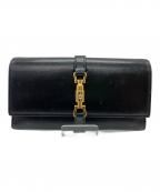 GUCCIグッチ）の古着「ジャッキー1961チェーンウォレット」｜ブラック