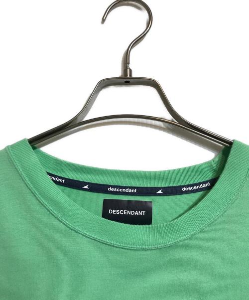 DESCENDANT（ディセンダント）DESCENDANT (ディセンダント) PORT ORGANIC COTTON LS グリーン サイズ:2の古着・服飾アイテム
