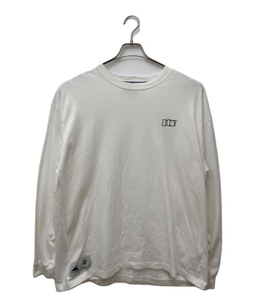 DESCENDANT（ディセンダント）DESCENDANT (ディセンダント) PORT ORGANIC COTTON LS　241ATDS-CSM17 ホワイト サイズ:2の古着・服飾アイテム