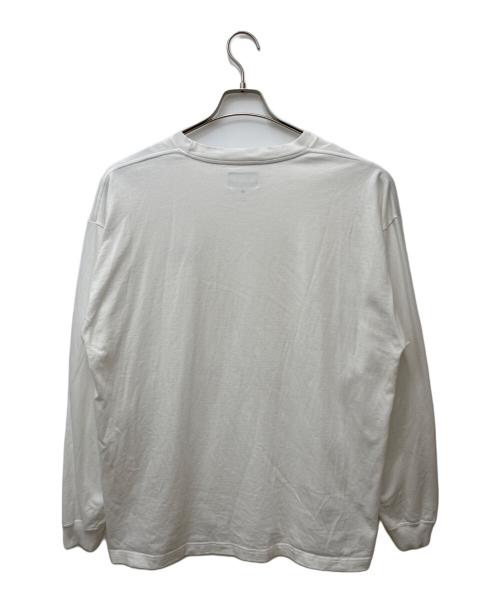 DESCENDANT（ディセンダント）DESCENDANT (ディセンダント) PORT ORGANIC COTTON LS　241ATDS-CSM17 ホワイト サイズ:2の古着・服飾アイテム