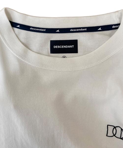 DESCENDANT（ディセンダント）DESCENDANT (ディセンダント) PORT ORGANIC COTTON LS　241ATDS-CSM17 ホワイト サイズ:2の古着・服飾アイテム