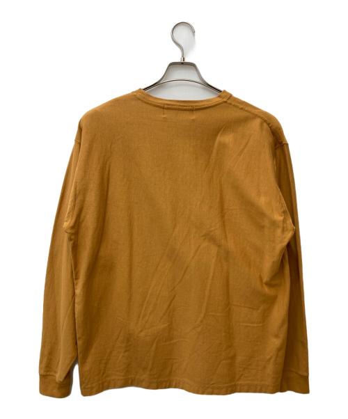UNION（ユニオン）UNION (ユニオン) FRONT MAN LS CREW ブラウン サイズ:2の古着・服飾アイテム