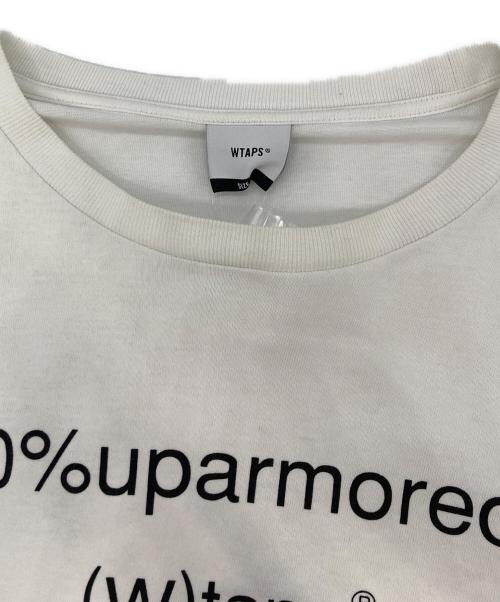 WTAPS（ダブルタップス）WTAPS (ダブルタップス) 40PCT UPARMORED L/S TEE　221ATDT-LTM01S ホワイト サイズ:02の古着・服飾アイテム
